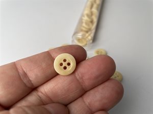 knap - fin i ivory, 13 mm